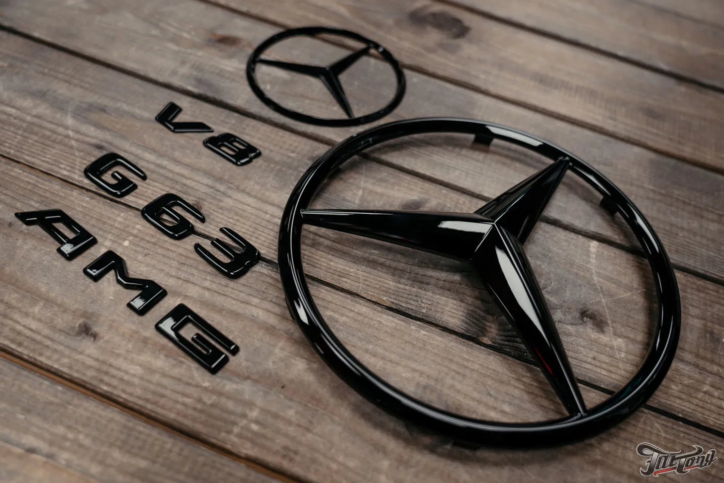 Антихром и окрас суппортов для Mercedes G-class